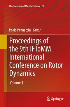 Cover of the book Proceedings of the 9th IFToMM International Conference on Rotor Dynamics