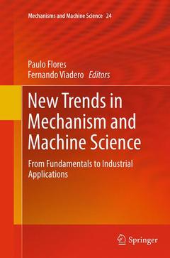 Couverture de l’ouvrage New Trends in Mechanism and Machine Science