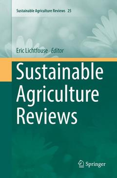 Couverture de l’ouvrage Sustainable Agriculture Reviews