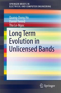 Couverture de l’ouvrage Long Term Evolution in Unlicensed Bands