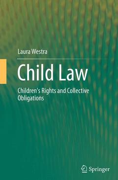 Couverture de l’ouvrage Child Law