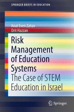 Couverture de l’ouvrage Risk Management of Education Systems
