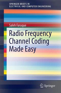 Couverture de l’ouvrage Radio Frequency Channel Coding Made Easy