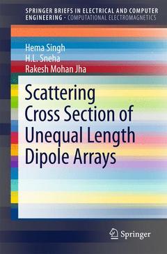Couverture de l’ouvrage Scattering Cross Section of Unequal Length Dipole Arrays