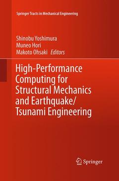 Couverture de l’ouvrage High-Performance Computing for Structural Mechanics and Earthquake/Tsunami Engineering