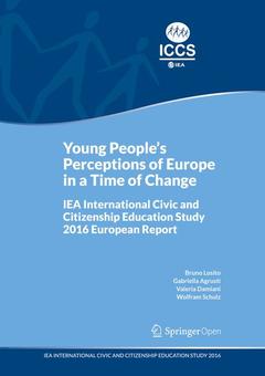 Couverture de l’ouvrage Young People's Perceptions of Europe in a Time of Change