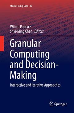 Couverture de l’ouvrage Granular Computing and Decision-Making