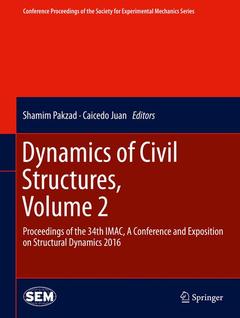 Couverture de l’ouvrage Dynamics of Civil Structures, Volume 2
