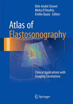 Couverture de l’ouvrage Atlas of Elastosonography