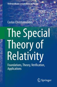 Cover of the book The Special Theory of Relativity