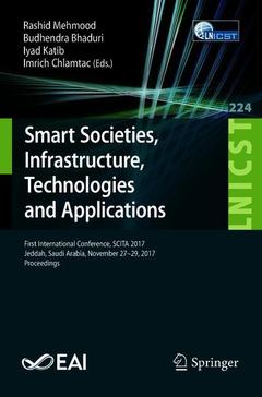 Cover of the book Smart Societies, Infrastructure, Technologies and Applications