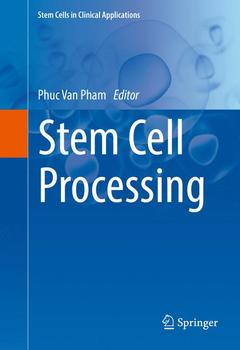Couverture de l’ouvrage Stem Cell Processing