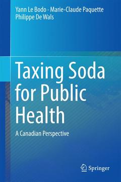 Couverture de l’ouvrage Taxing Soda for Public Health