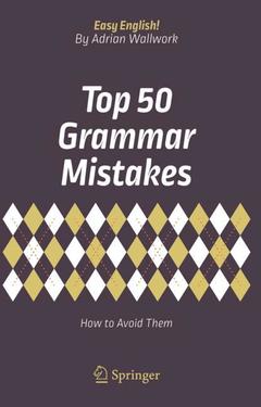 Couverture de l’ouvrage Top 50 Grammar Mistakes
