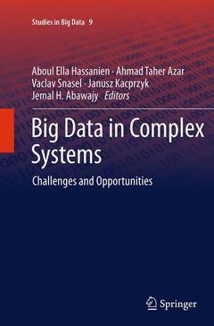 Couverture de l’ouvrage Big Data in Complex Systems