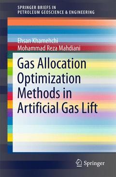 Couverture de l’ouvrage Gas Allocation Optimization Methods in Artificial Gas Lift