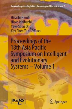 Couverture de l’ouvrage Proceedings of the 18th Asia Pacific Symposium on Intelligent and Evolutionary Systems, Volume 1