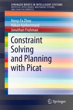 Cover of the book Constraint Solving and Planning with Picat