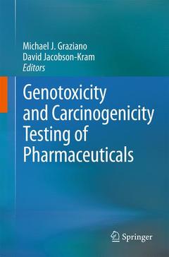 Couverture de l’ouvrage Genotoxicity and Carcinogenicity Testing of Pharmaceuticals