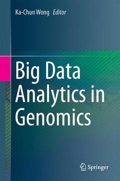 Couverture de l’ouvrage Big Data Analytics in Genomics
