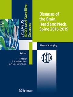 Couverture de l’ouvrage Diseases of the Brain, Head and Neck, Spine 2016-2019