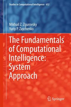 Couverture de l’ouvrage The Fundamentals of Computational Intelligence: System Approach