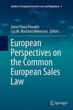 Couverture de l’ouvrage European Perspectives on the Common European Sales Law