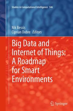 Couverture de l’ouvrage Big Data and Internet of Things: A Roadmap for Smart Environments