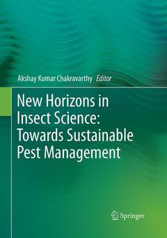 Couverture de l’ouvrage New Horizons in Insect Science: Towards Sustainable Pest Management