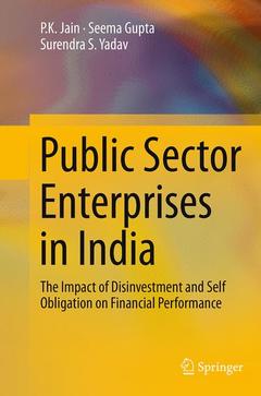 Couverture de l’ouvrage Public Sector Enterprises in India