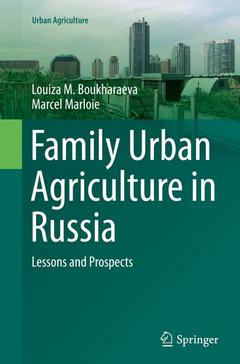 Couverture de l’ouvrage Family Urban Agriculture in Russia