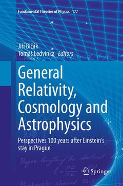 Couverture de l’ouvrage General Relativity, Cosmology and Astrophysics