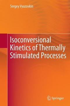 Cover of the book Isoconversional Kinetics of Thermally Stimulated Processes