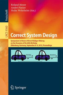 Couverture de l’ouvrage Correct System Design