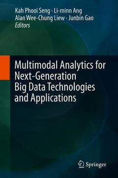 Cover of the book Multimodal Analytics for Next-Generation Big Data Technologies and Applications