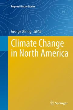 Couverture de l’ouvrage Climate Change in North America