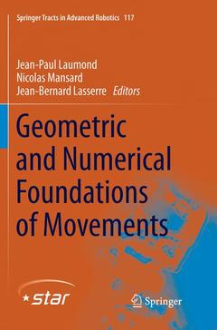 Cover of the book Geometric and Numerical Foundations of Movements 