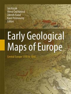 Cover of the book Early Geological Maps of Europe