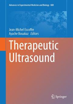 Couverture de l’ouvrage Therapeutic Ultrasound
