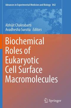 Couverture de l’ouvrage Biochemical Roles of Eukaryotic Cell Surface Macromolecules