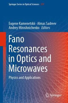 Couverture de l’ouvrage Fano Resonances in Optics and Microwaves