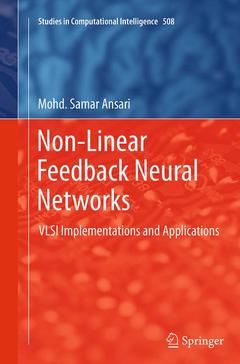 Couverture de l’ouvrage Non-Linear Feedback Neural Networks