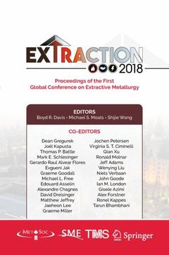 Cover of the book Extraction 2018