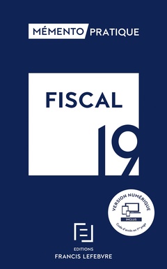 Couverture de l’ouvrage Mémento fiscal 2019
