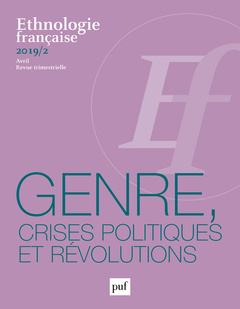 Couverture de l’ouvrage Ethnologie francaise 2019-2