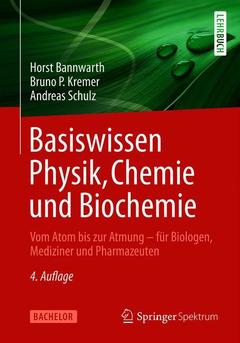 Couverture de l’ouvrage Basiswissen Physik, Chemie und Biochemie
