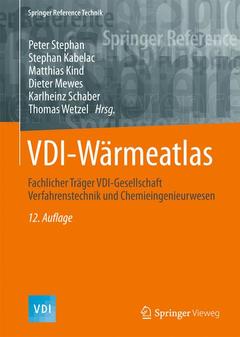 Couverture de l’ouvrage VDI-Wärmeatlas