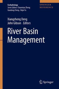 Couverture de l’ouvrage River Basin Management