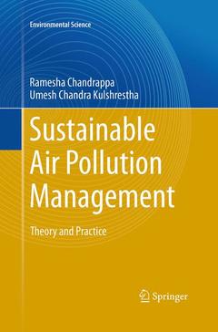 Couverture de l’ouvrage Sustainable Air Pollution Management