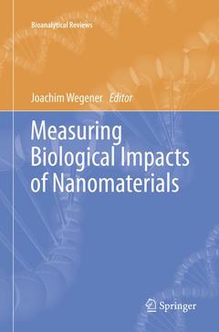 Couverture de l’ouvrage Measuring Biological Impacts of Nanomaterials